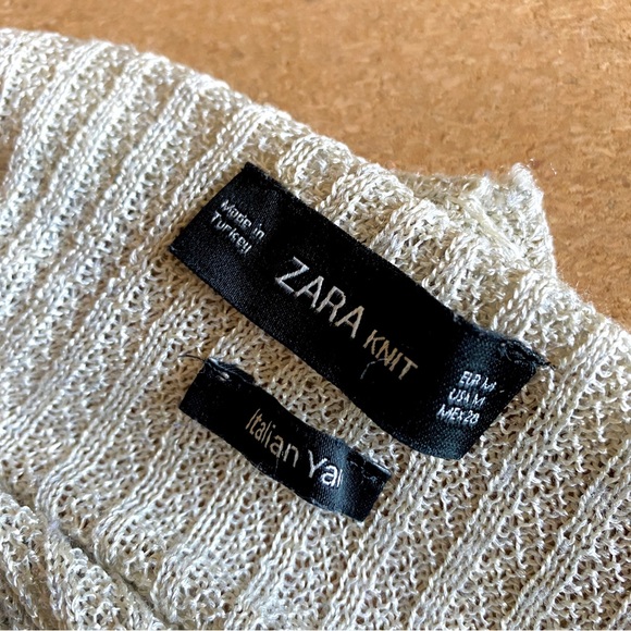 Zara Italian Yarn Knit Sweater - Picture 4 of 5